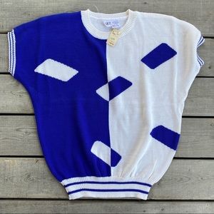 Vintage Koret Short-Sleeved Sweater
